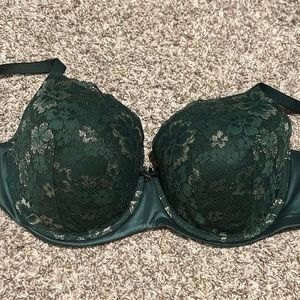 Green Victoria secret bra